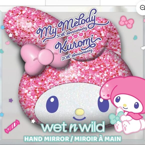 Wet-n-Wild My Melody 50th Anniversary My Melody Hand Mirror - Picture 2 of 8